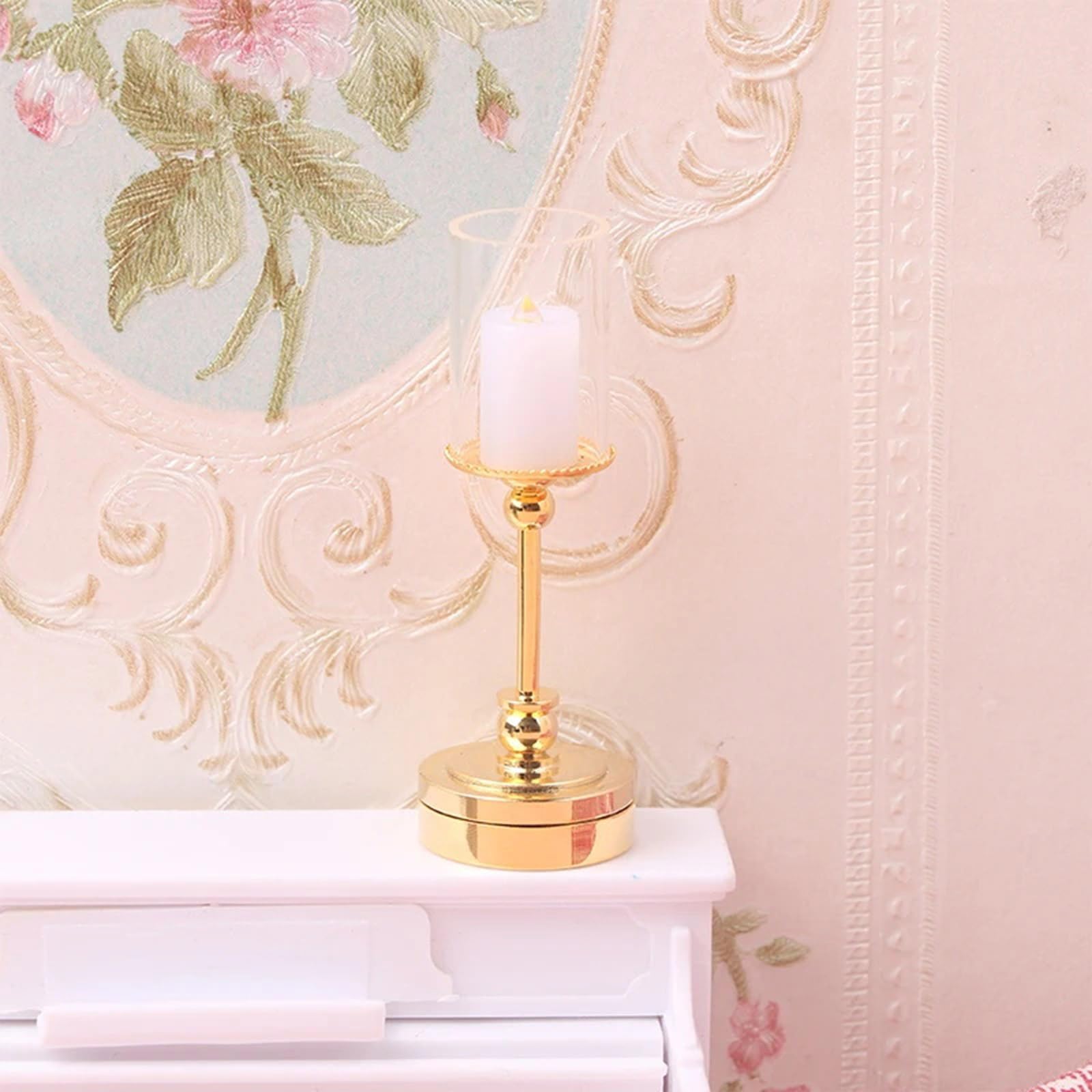 Amazon | Montesy Dollhouse ミニチュアテーブルランプセット 1/12